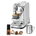 Nespresso Creatista Pro coffee machine by Sage, stainless steel, brushed stainless steel
