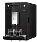 Melitta Purista – Fully automatic coffee machine with favorite coffee function, coffee machine with grinder and 3-stage adjustable coffee strength, for coffee and espresso, black