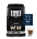 De'Longhi Magnifica S - Perfetto fully automatic coffee machine with classic milk frother, espresso and cappuccino coffee machine, control panel with buttons, black (ECAM22.110.B)